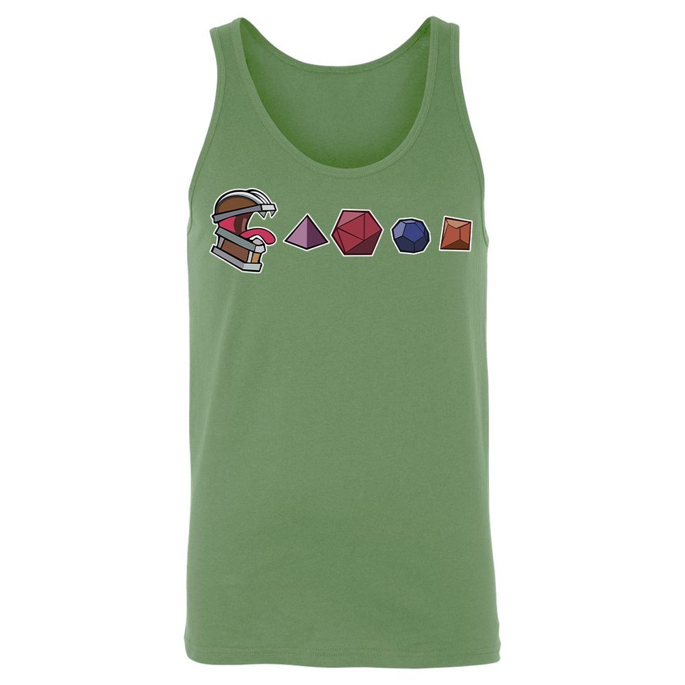 Mimic And Dices Unisex Jersey Tank - Leaf - 10