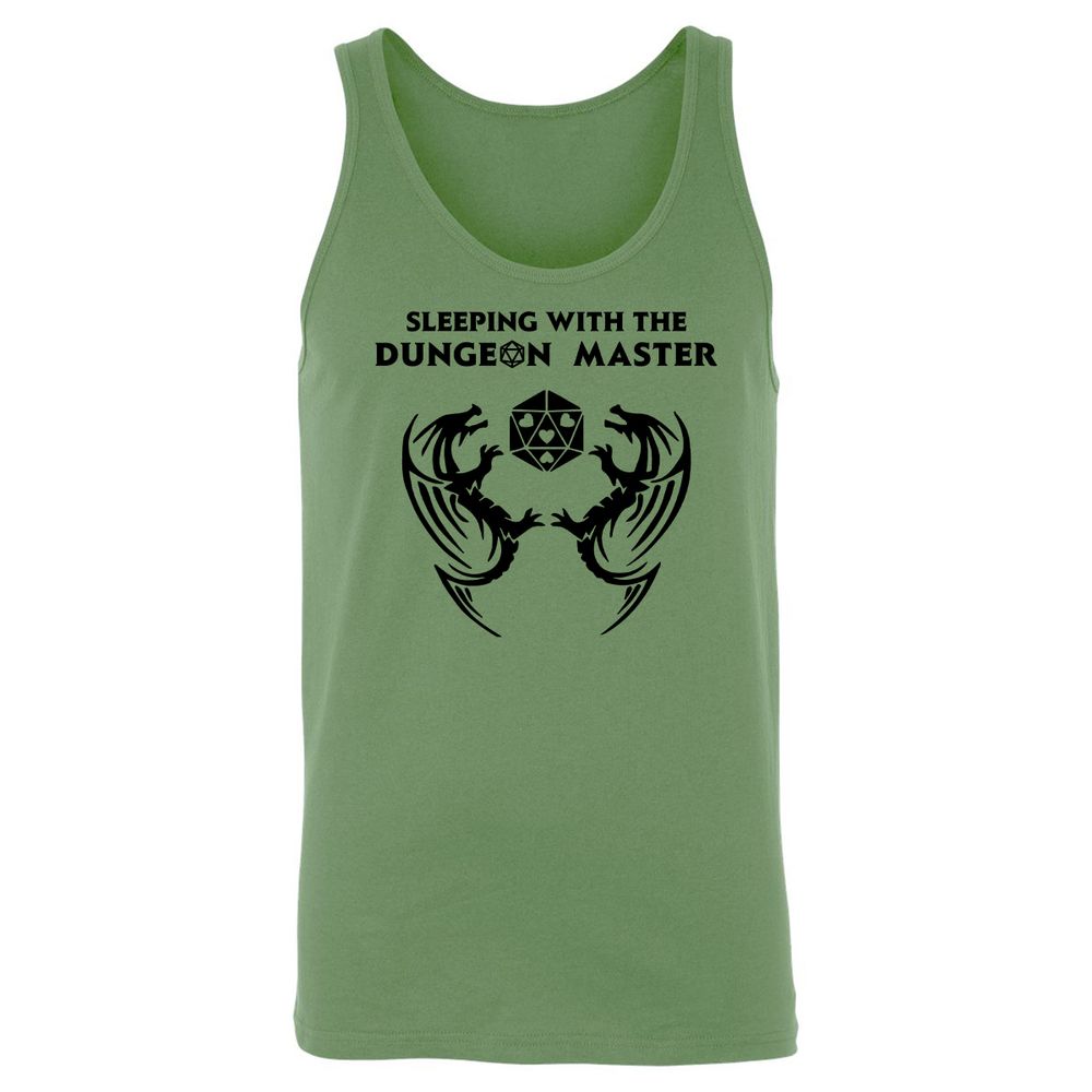 Sleeping With The DM Unisex Jersey Tank - Leaf - 10