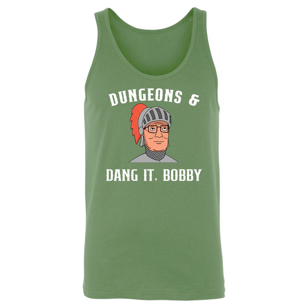 Dang It Bobby Unisex Jersey Tank - Leaf - 10