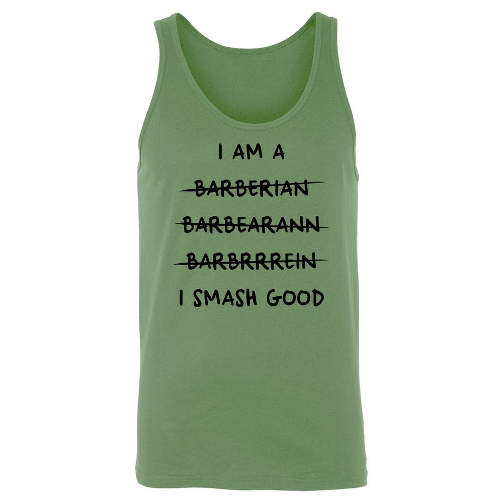 I Am A Barbarian Unisex Jersey Tank - Leaf - 10