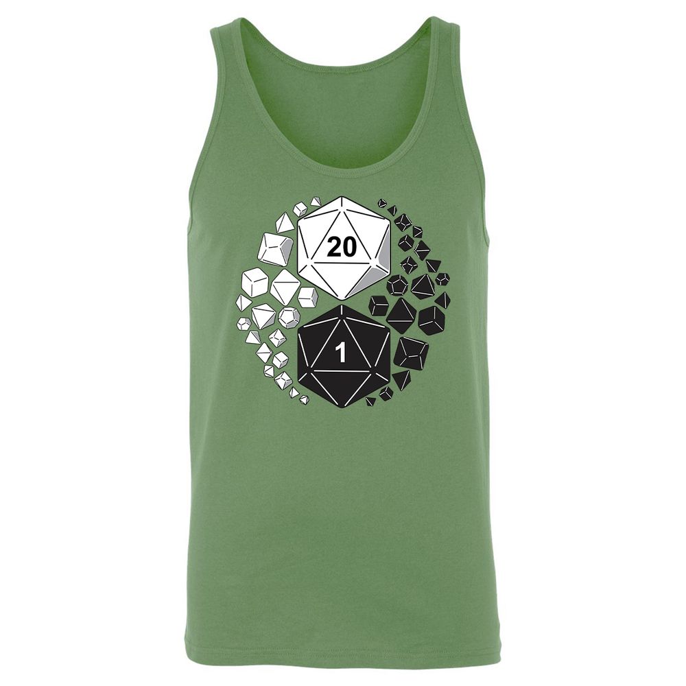 Gaming Yin Yang Unisex Jersey Tank - Leaf - 10