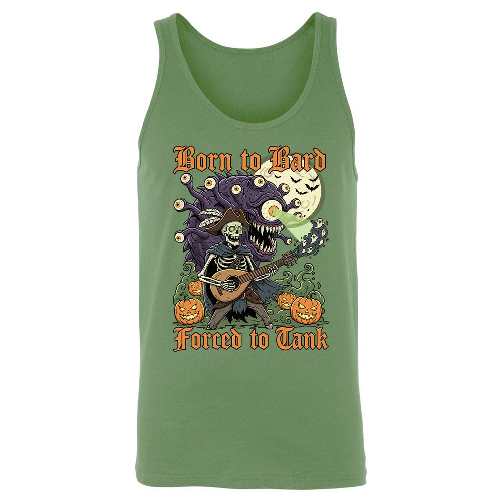 Born to Bard – Forced to Tank Unisex Jersey Tank - Leaf - 10