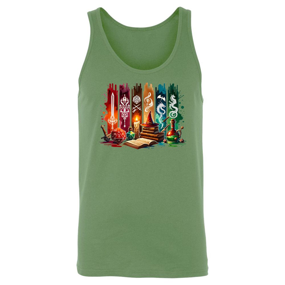 DnD Classes Unisex Jersey Tank - Leaf - 10