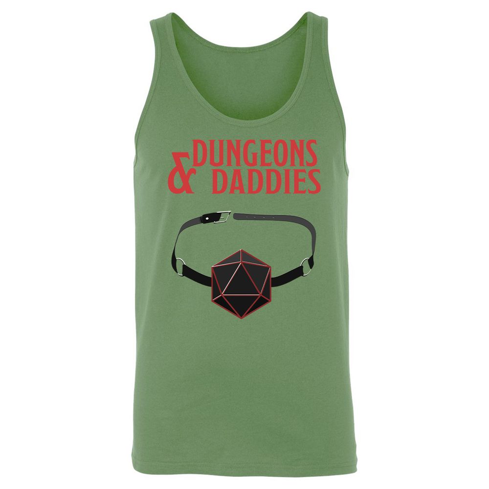 Dungeons And Daddies Unisex Jersey Tank - Leaf - 10