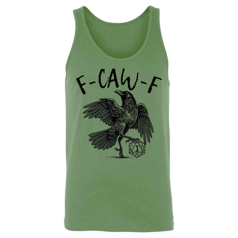 Unisex Jersey Tank - White - Leaf - 10
