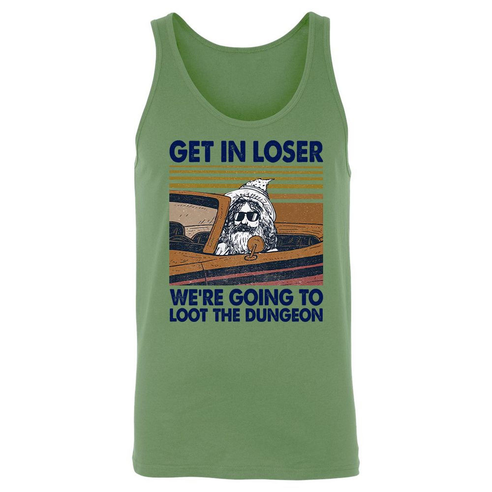 We're Going To Loot The Dragon Unisex Jersey Tank - Leaf - 10