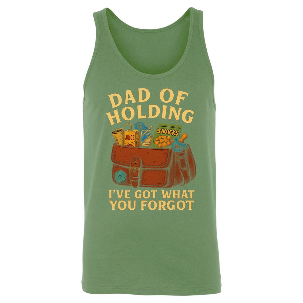 Dad Of Holding Unisex Jersey Tank - Leaf - 10