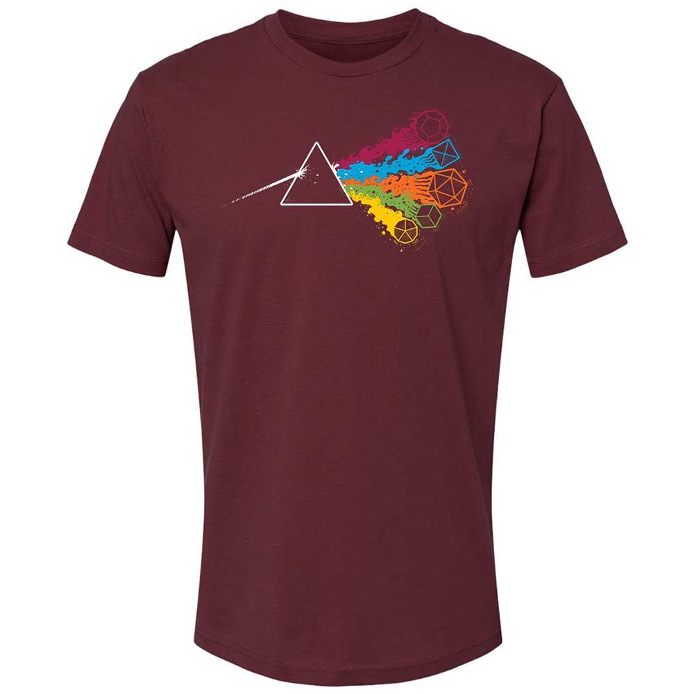 Dark Side Of The Dices Premium Unisex T-Shirt - Maroon - 10