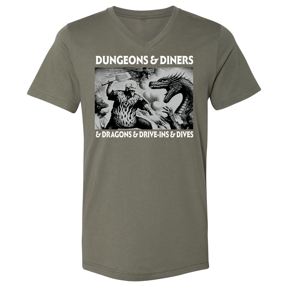 Dungeons & Diners - Military Green - 10