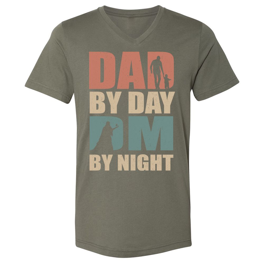 Dad By Day DM By Night - Military Green - 10