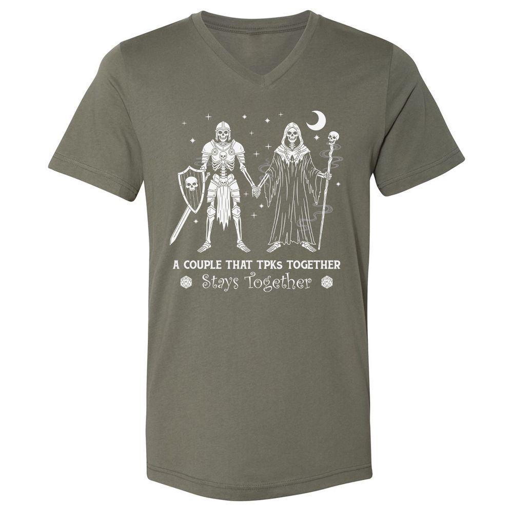 TPK Love – Skeleton Couple - Military Green - 10