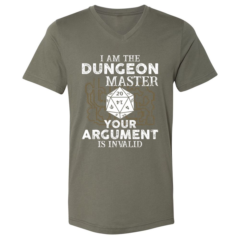 I Am the Dungeon Master – Your Argument Is Invalid - Military Green - 10