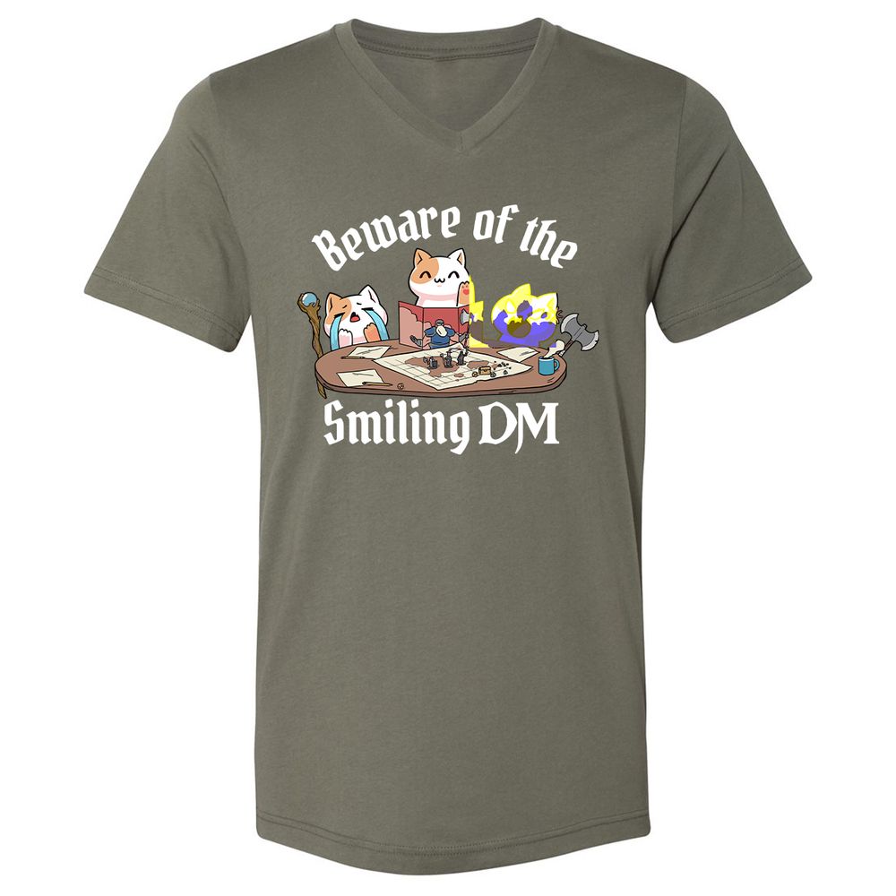 Beware of the Smiling DM - Military Green - 10