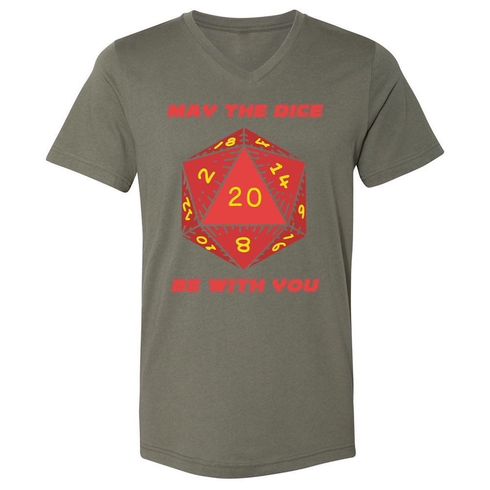 May the Dice Be With You - Military Green - 10
