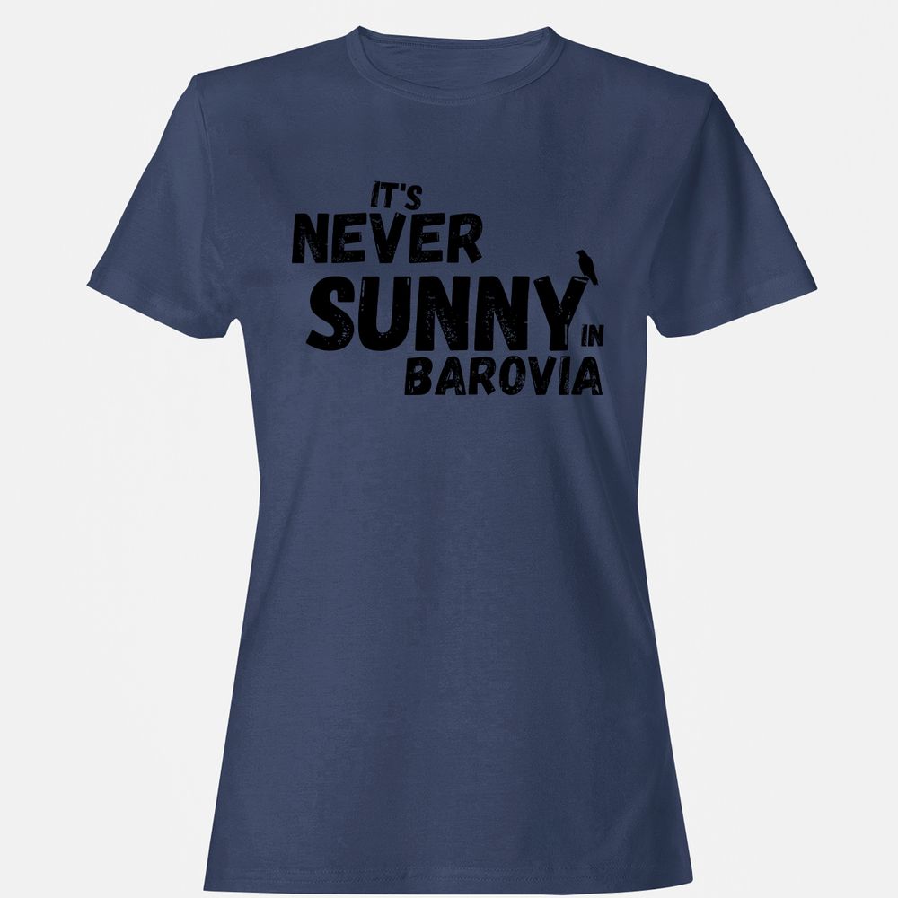 It's Never Sunny In Barovia Women's T-Shirt - Navy - 10