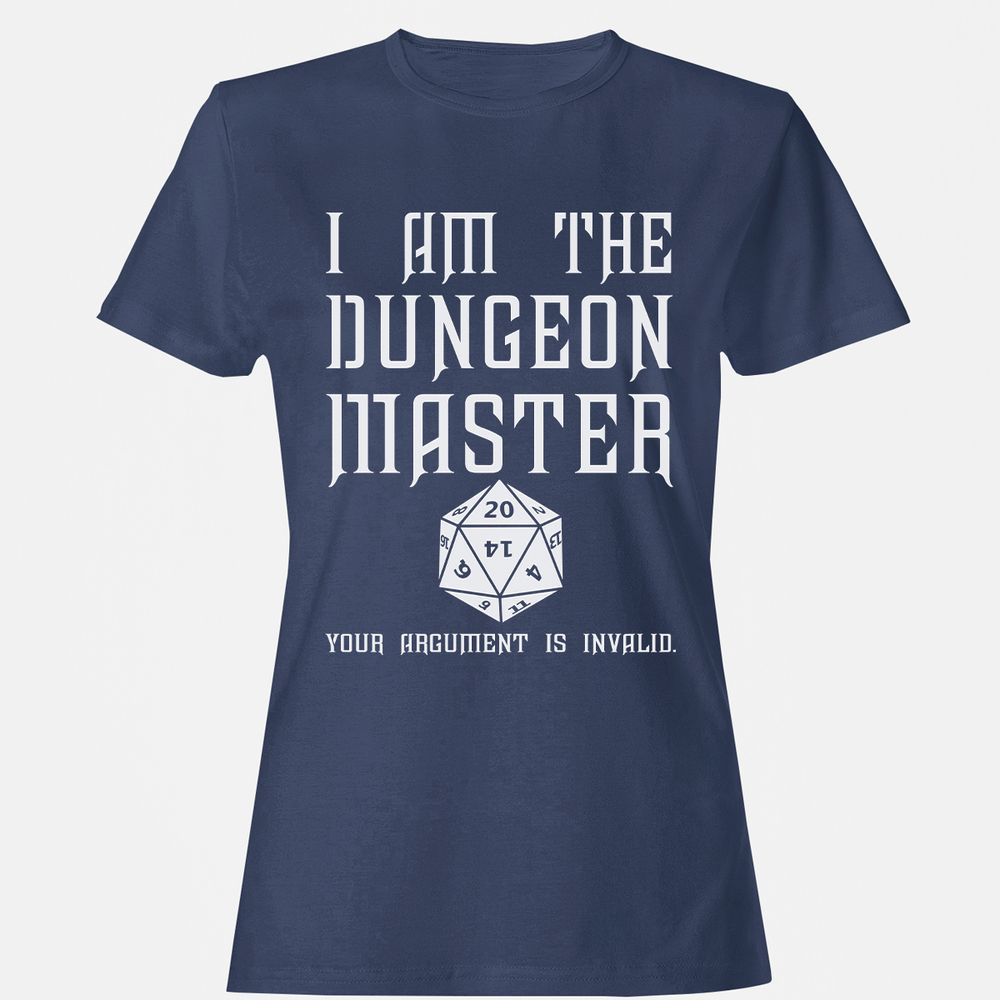 I Am The Dungeon Master - Navy - 10