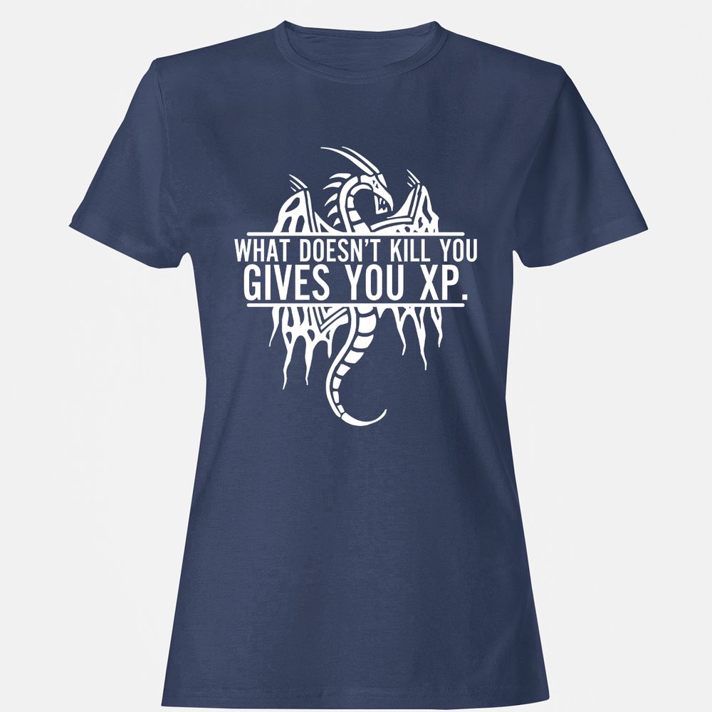 What Doesn't Kill You Women's T-Shirt - Navy - 10