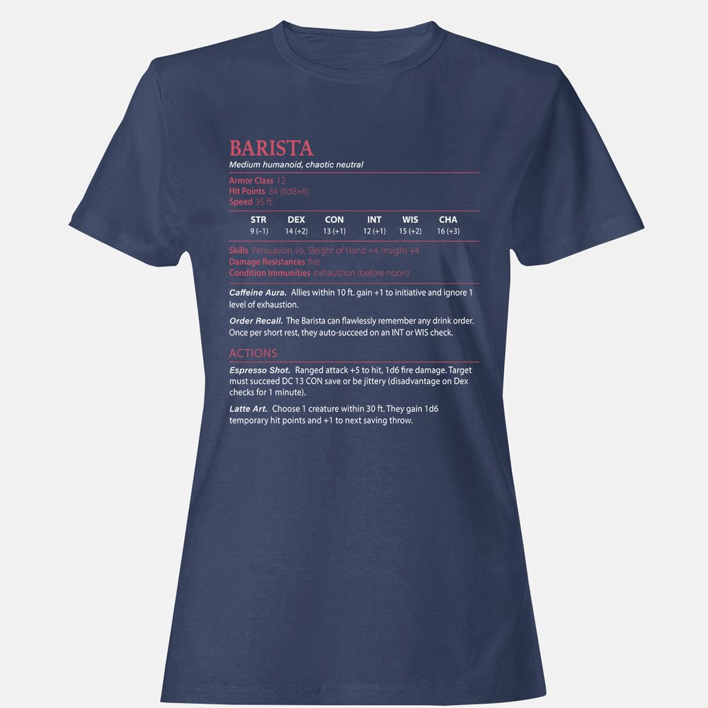 Barista - Navy - 10