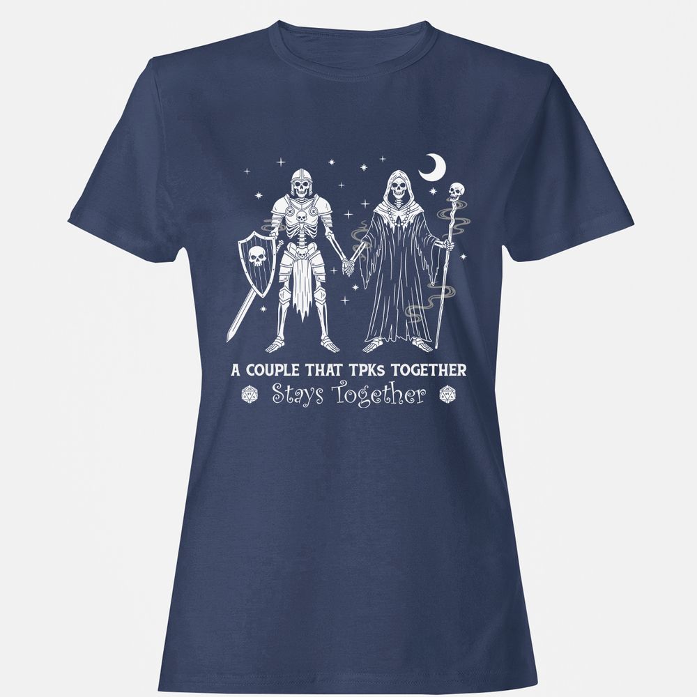 TPK Love – Skeleton Couple - Navy - 10