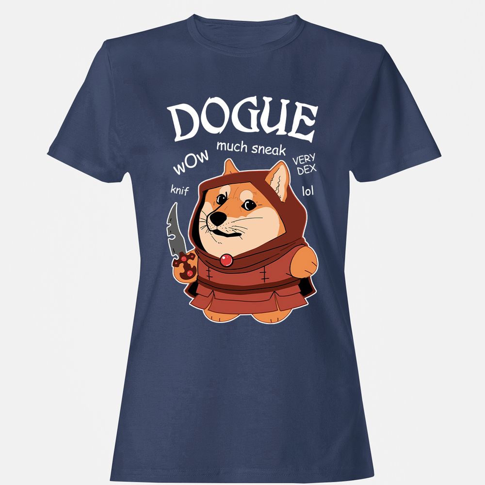 Dogue Class Women's T-Shirt - Navy - 10