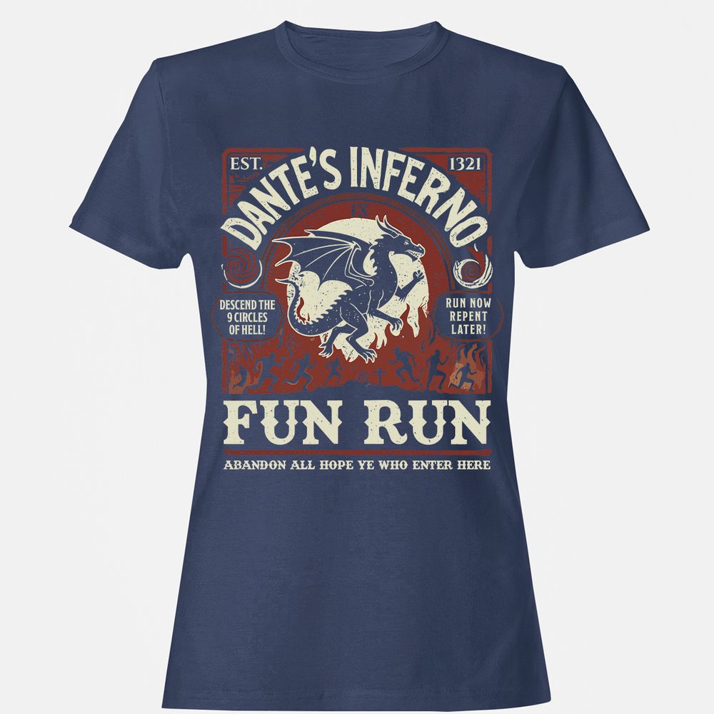Dante’s Inferno Fun Run – Faerun Fantasy - Navy - 10