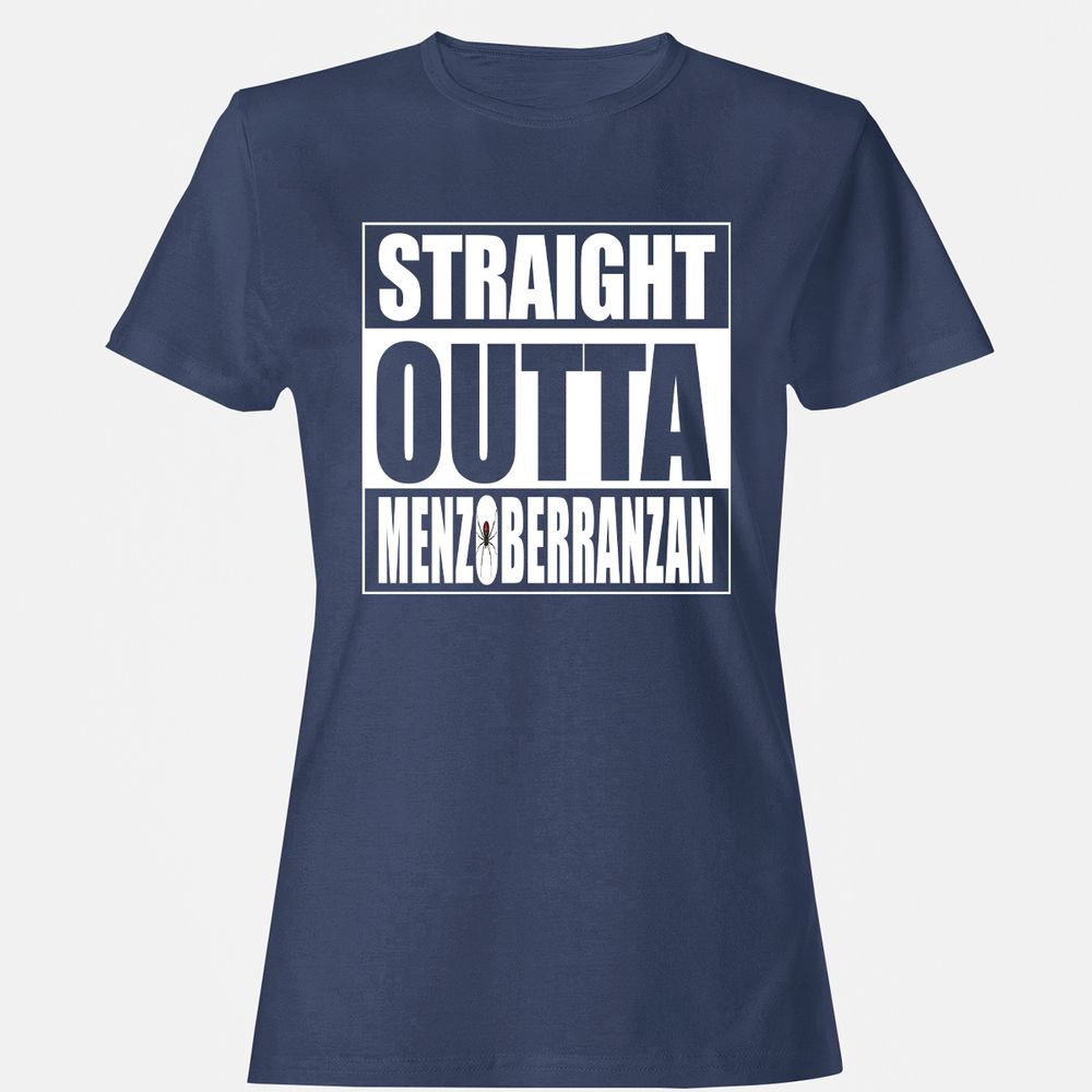 Straight Outta Menzoberranzan Women's T-Shirt - Navy - 10