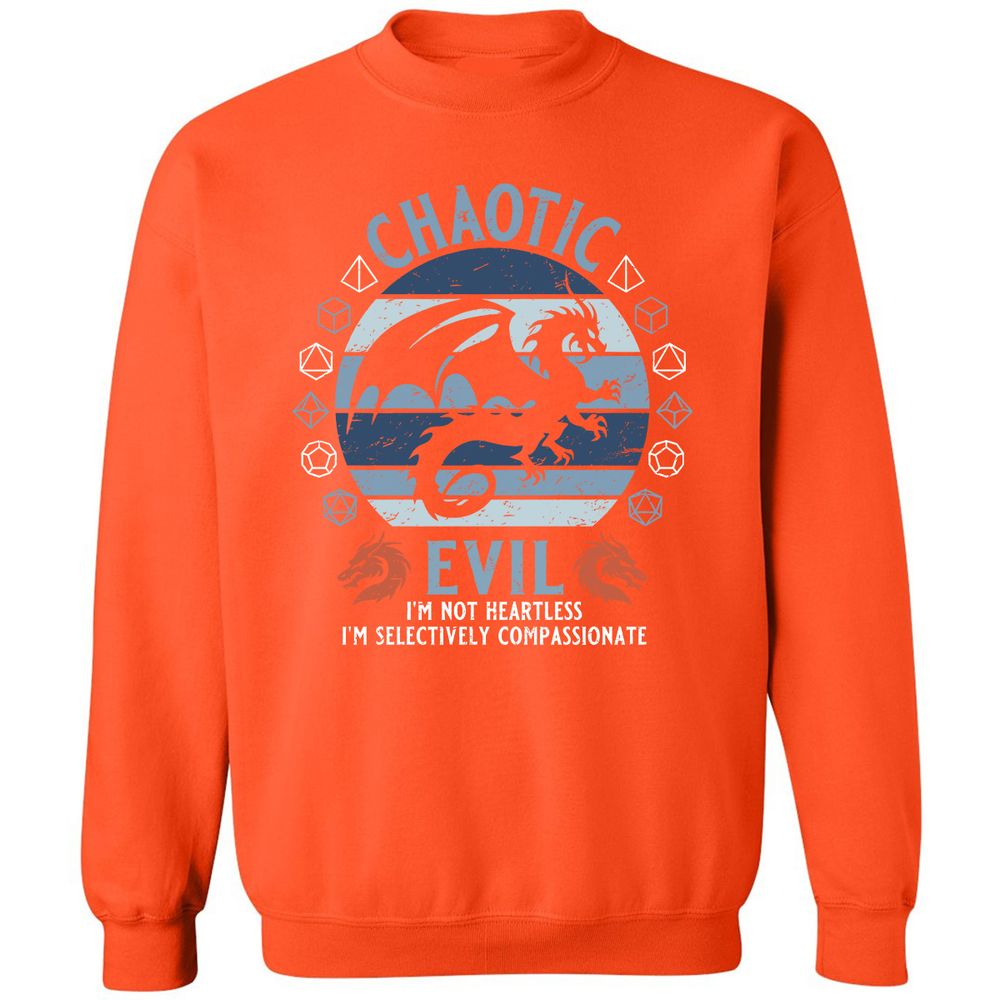 Chaotic Evil 2 Classic Unisex Sweatshirt - Orange - 10