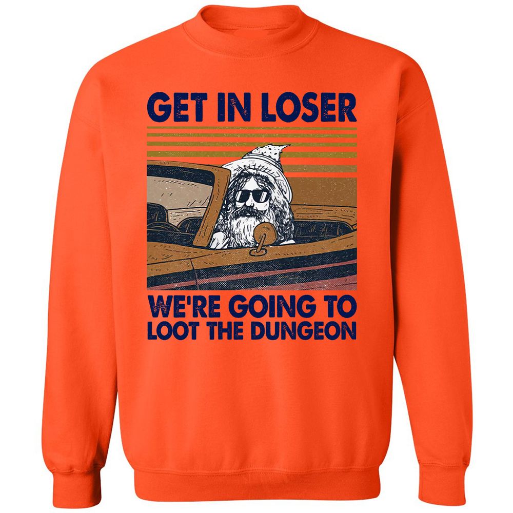 We're Going To Loot The Dragon Classic Unisex Sweatshirt - Orange - 10