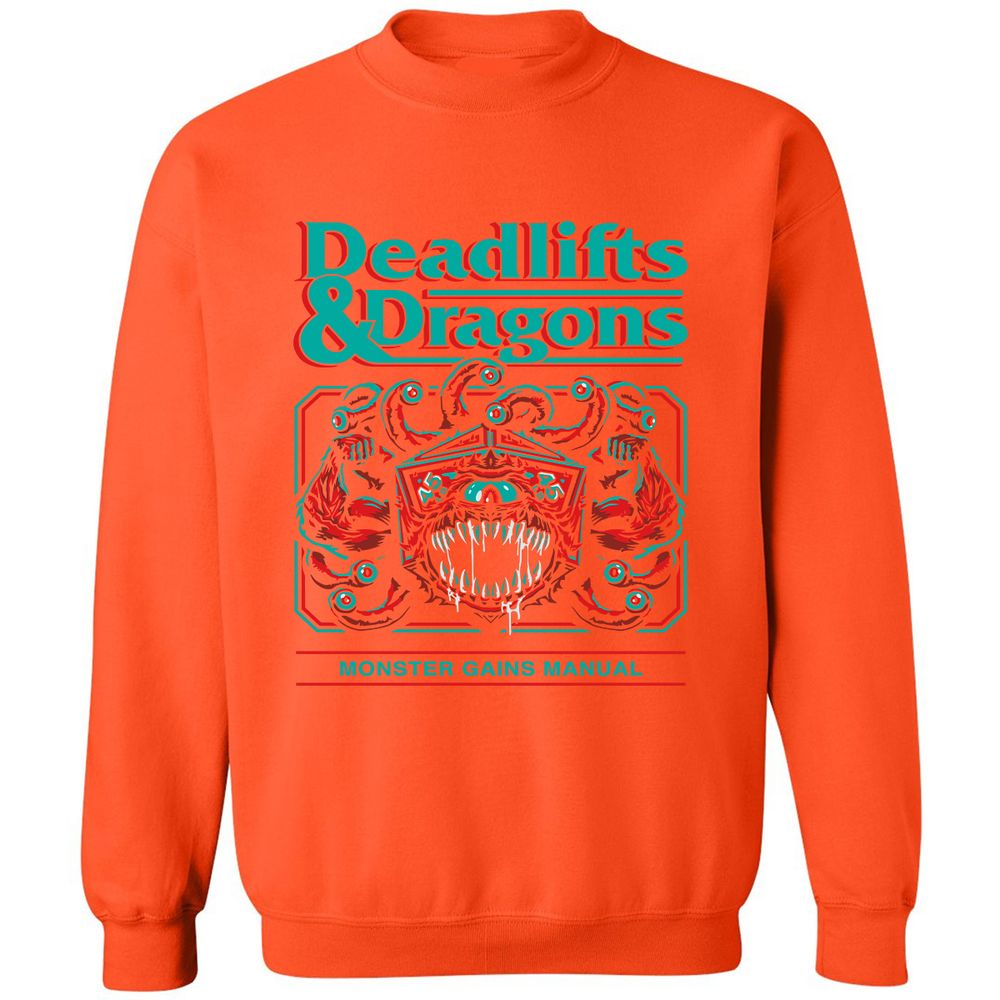Deadlifts & Dragons Beholder - Orange - 10