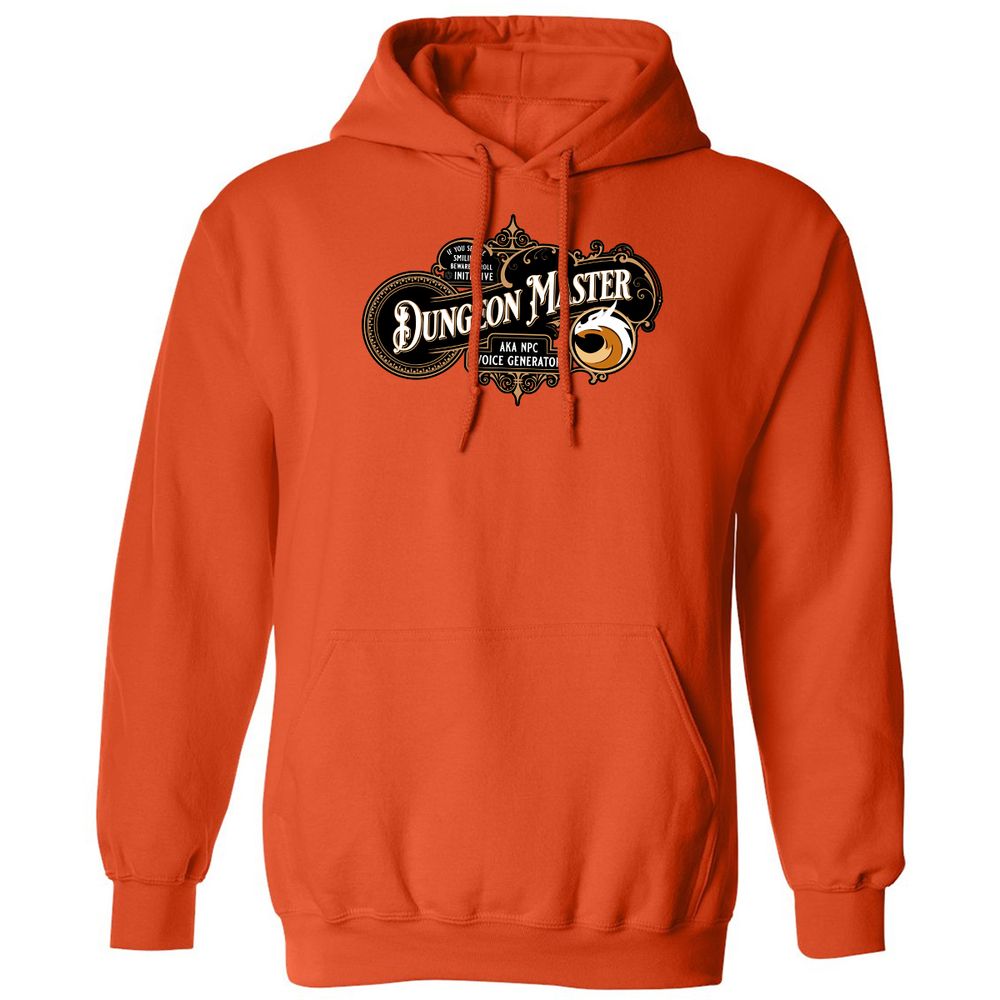 Dungeon Master Classic Unisex Hoodie - Orange - 10