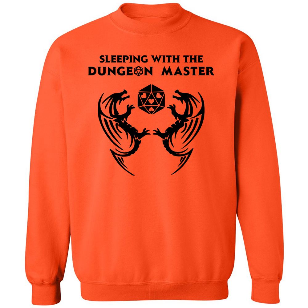Sleeping With The DM Classic Unisex Sweatshirt - Orange - 10