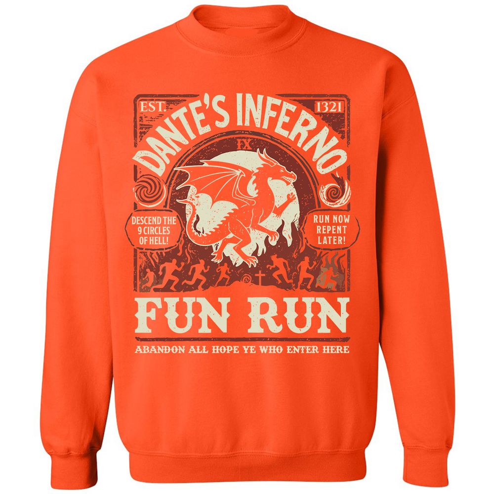 Dante’s Inferno Fun Run – Faerun Fantasy - Orange - 10
