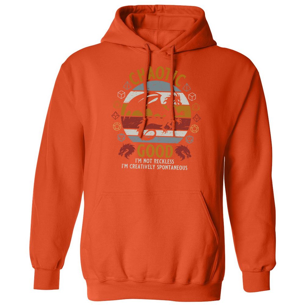 Chaotic Good Classic Unisex Hoodie - Orange - 10