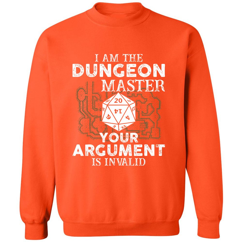 I Am the Dungeon Master – Your Argument Is Invalid - Orange - 10