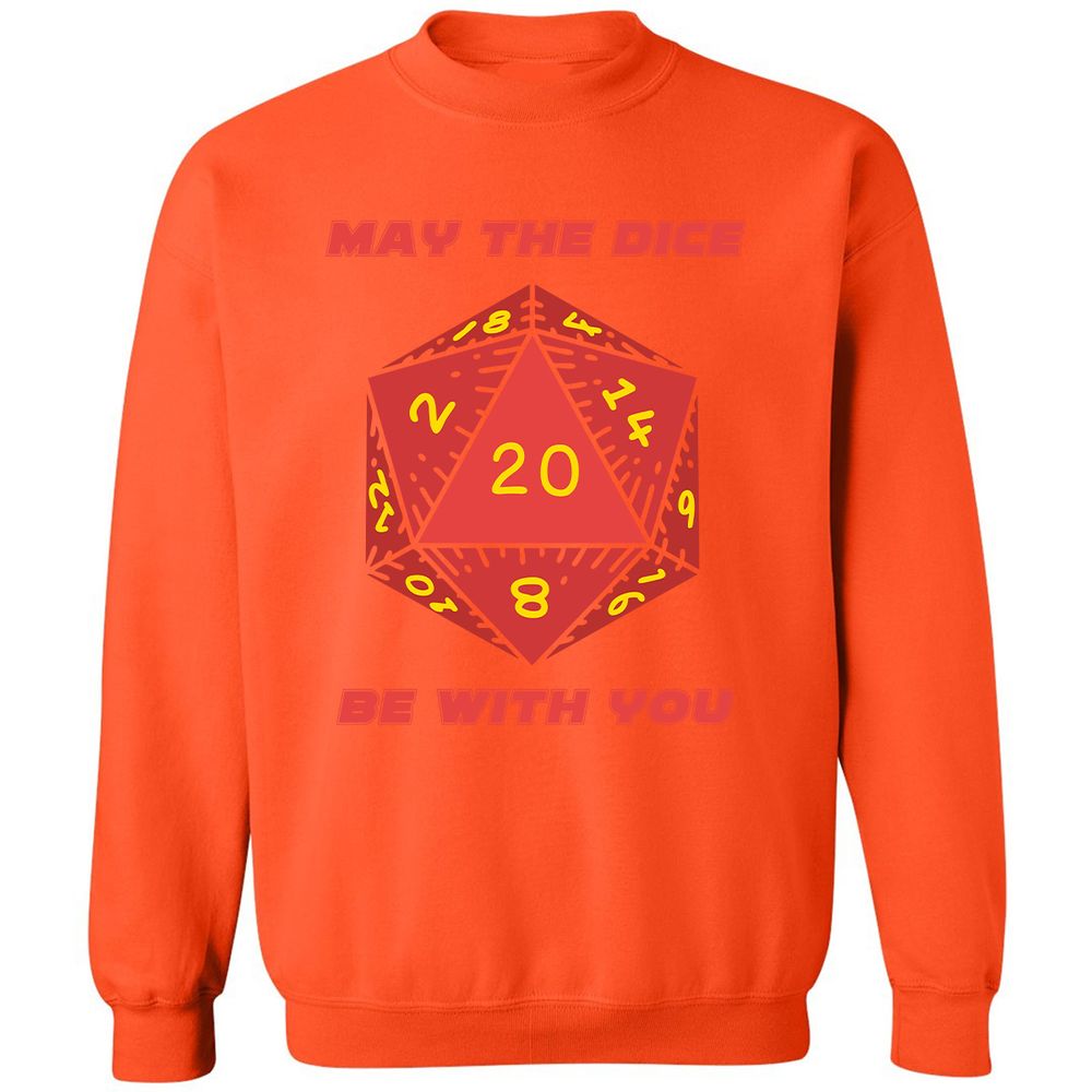 May the Dice Be With You - Orange - 10