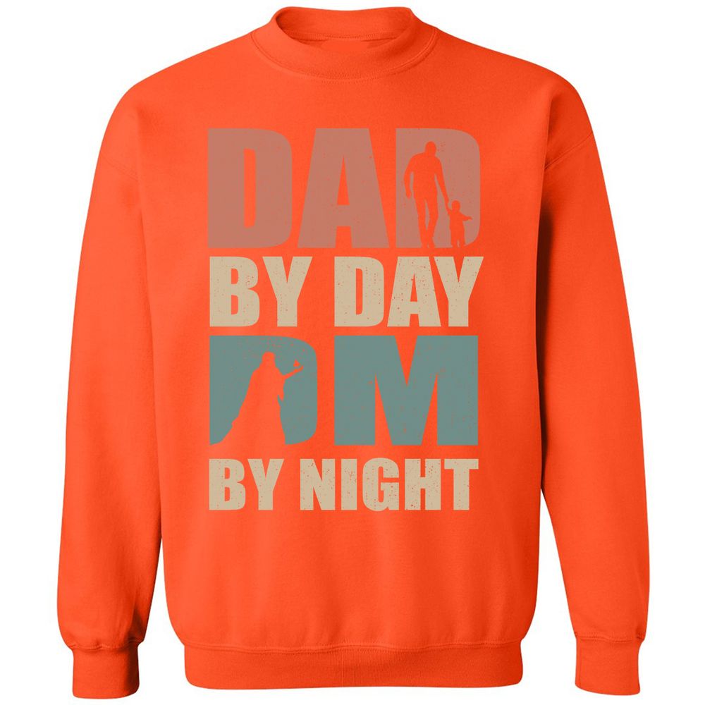 Dad By Day DM By Night - Orange - 10