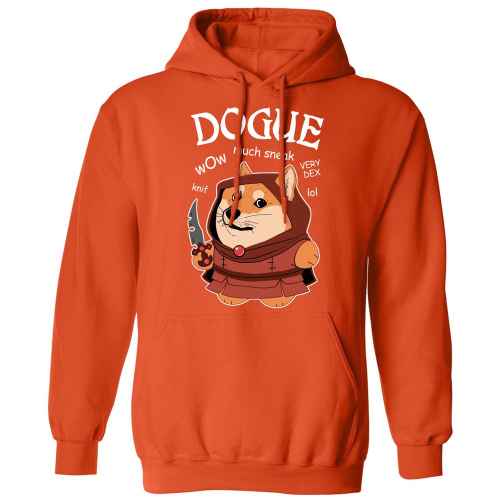 Dogue Class Classic Unisex Hoodie - Orange - 10
