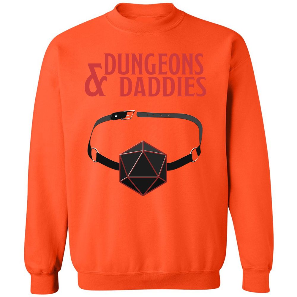 Dungeons And Daddies Classic Unisex Sweatshirt - Orange - 10