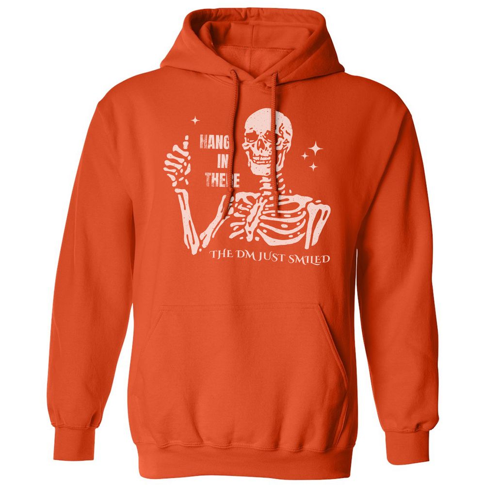 Hang In There – The DM Just Smiled Skeleton - Orange - 10