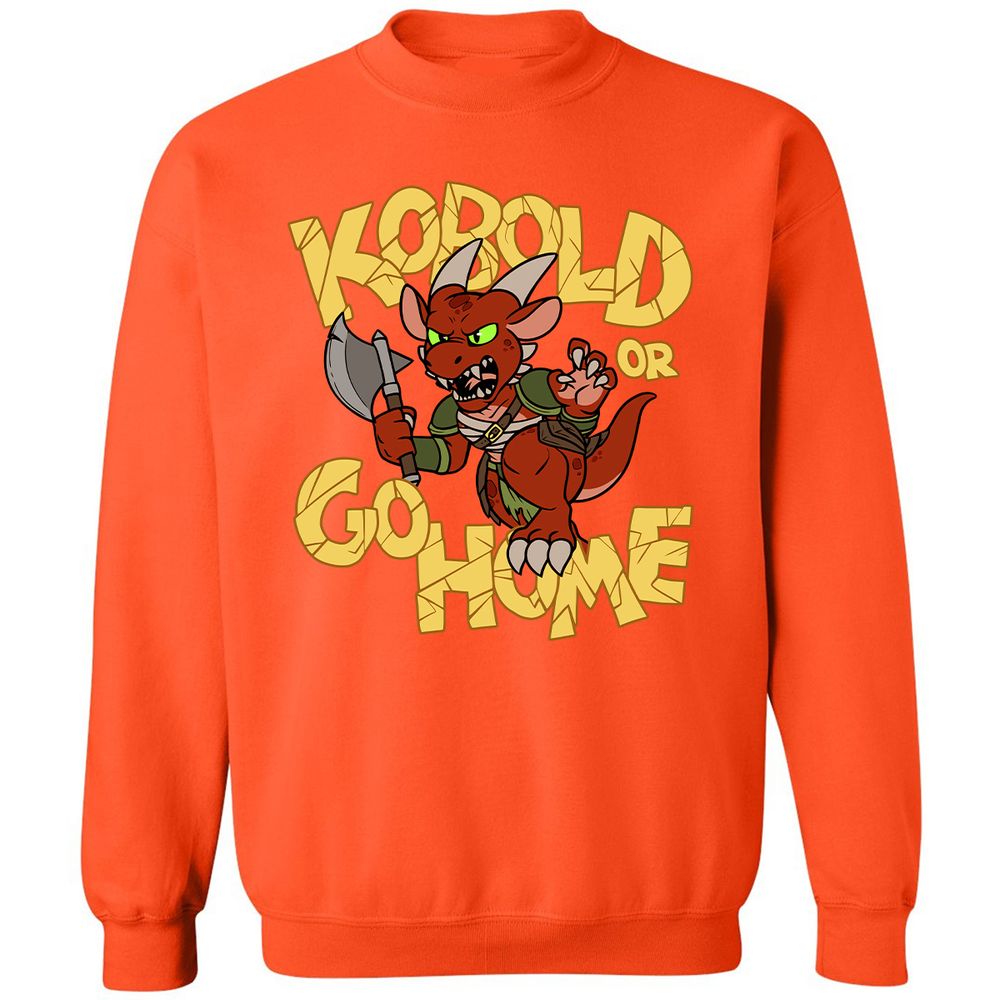 Kobold Or Go Home Classic Unisex Sweatshirt - Orange - 10