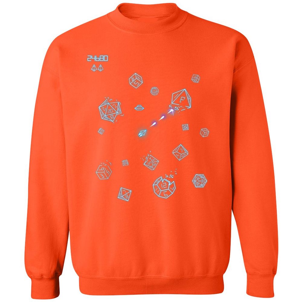 The Dices Game Classic Unisex Sweatshirt - Orange - 10