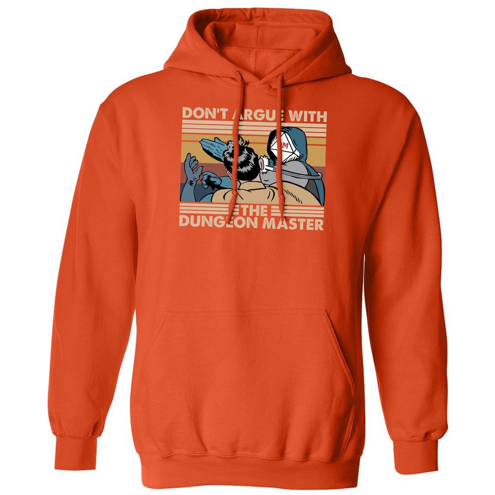 Don't Argue With The DM Classic Unisex Hoodie - Orange - 10