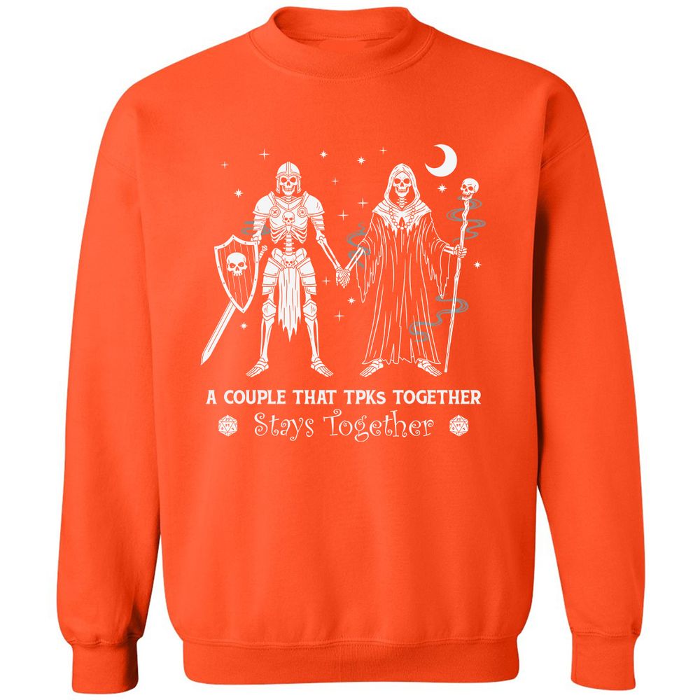 TPK Love – Skeleton Couple - Orange - 10