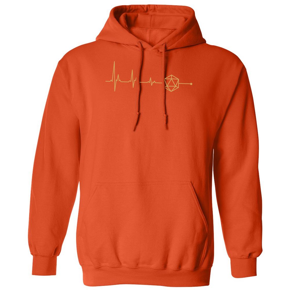 D20 Dice Is My Life Classic Unisex Hoodie - Orange - 10