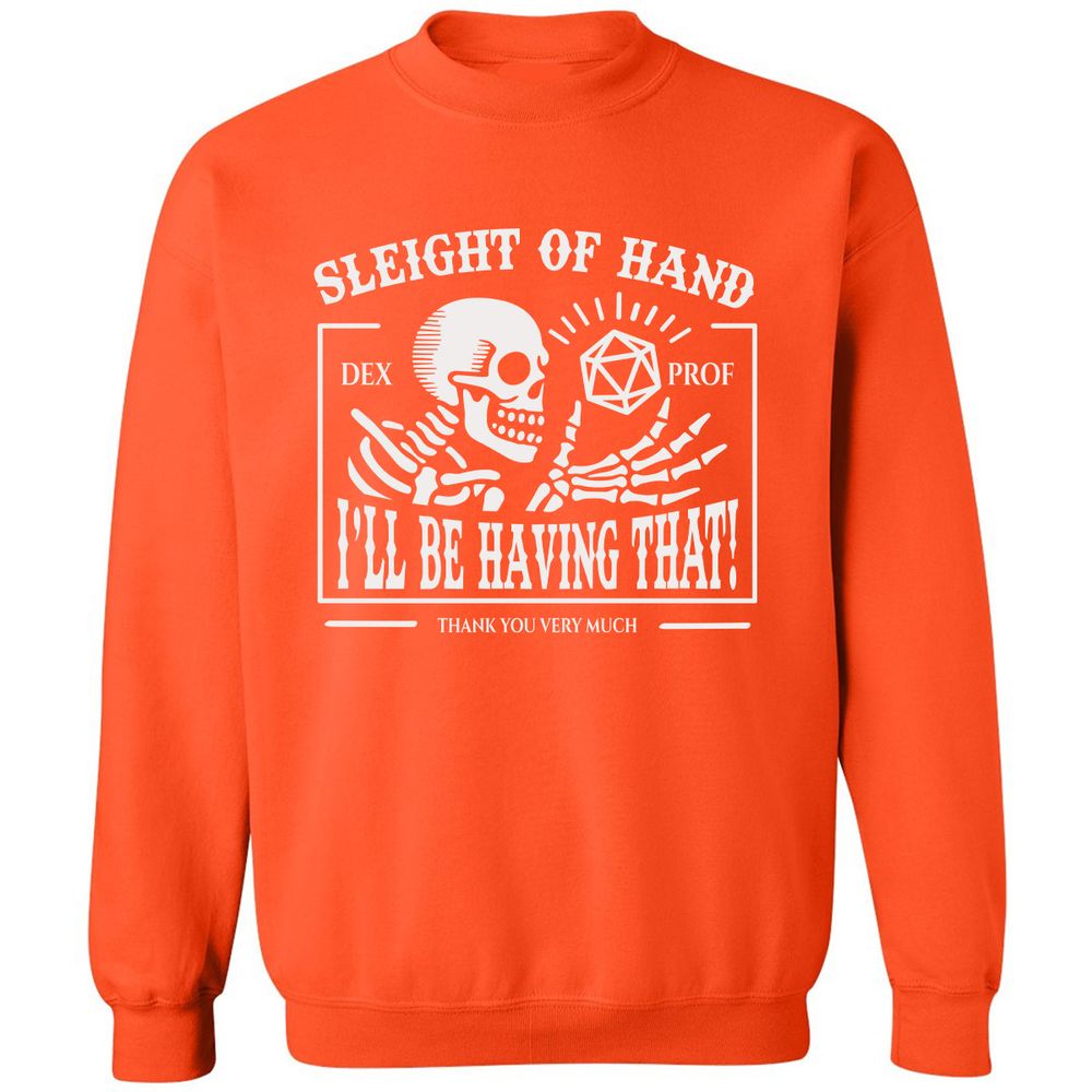 Sleight of Hand – I’ll Be Having That! - Orange - 10