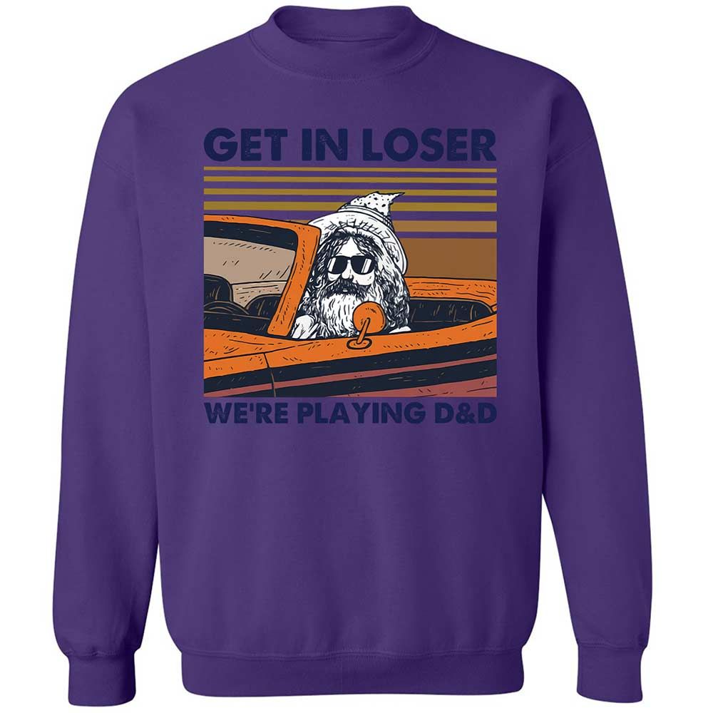 Get in Loser Classic Unisex Sweatshirt - Purple - 10