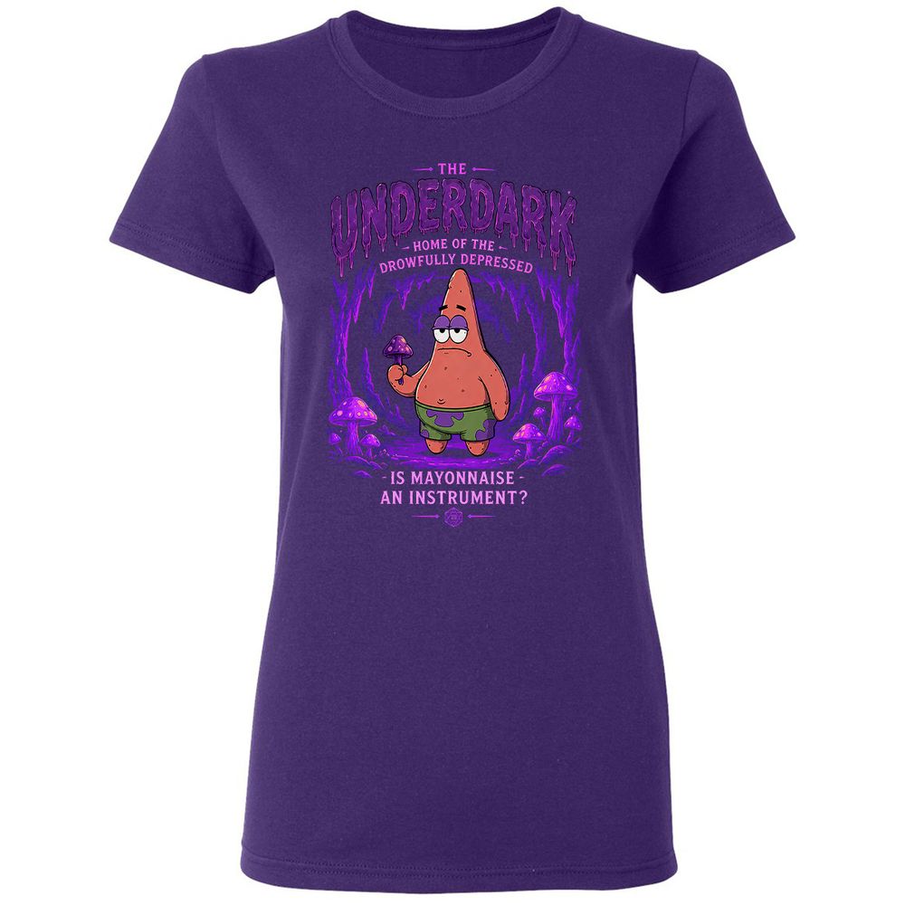 The Underdark Women's T-Shirt - Purple - 10