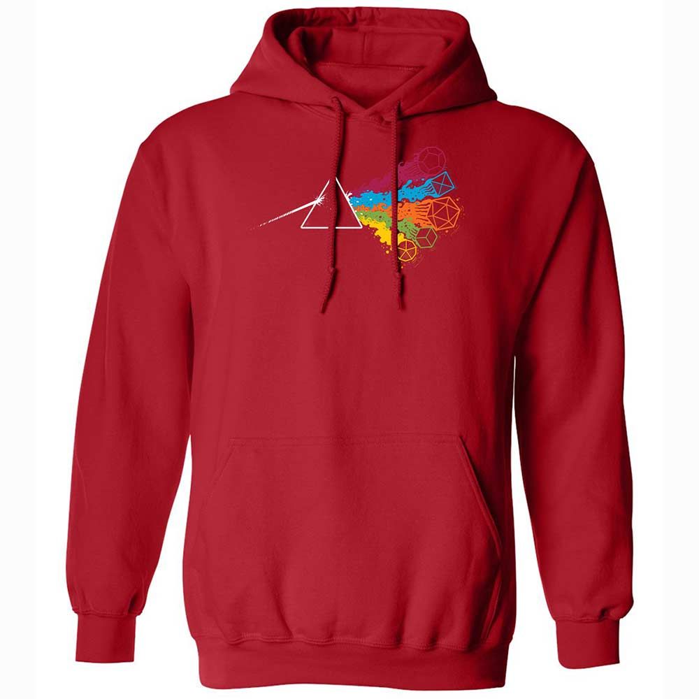 Dark Side Of The Dices Classic Unisex Hoodie - Red - 10