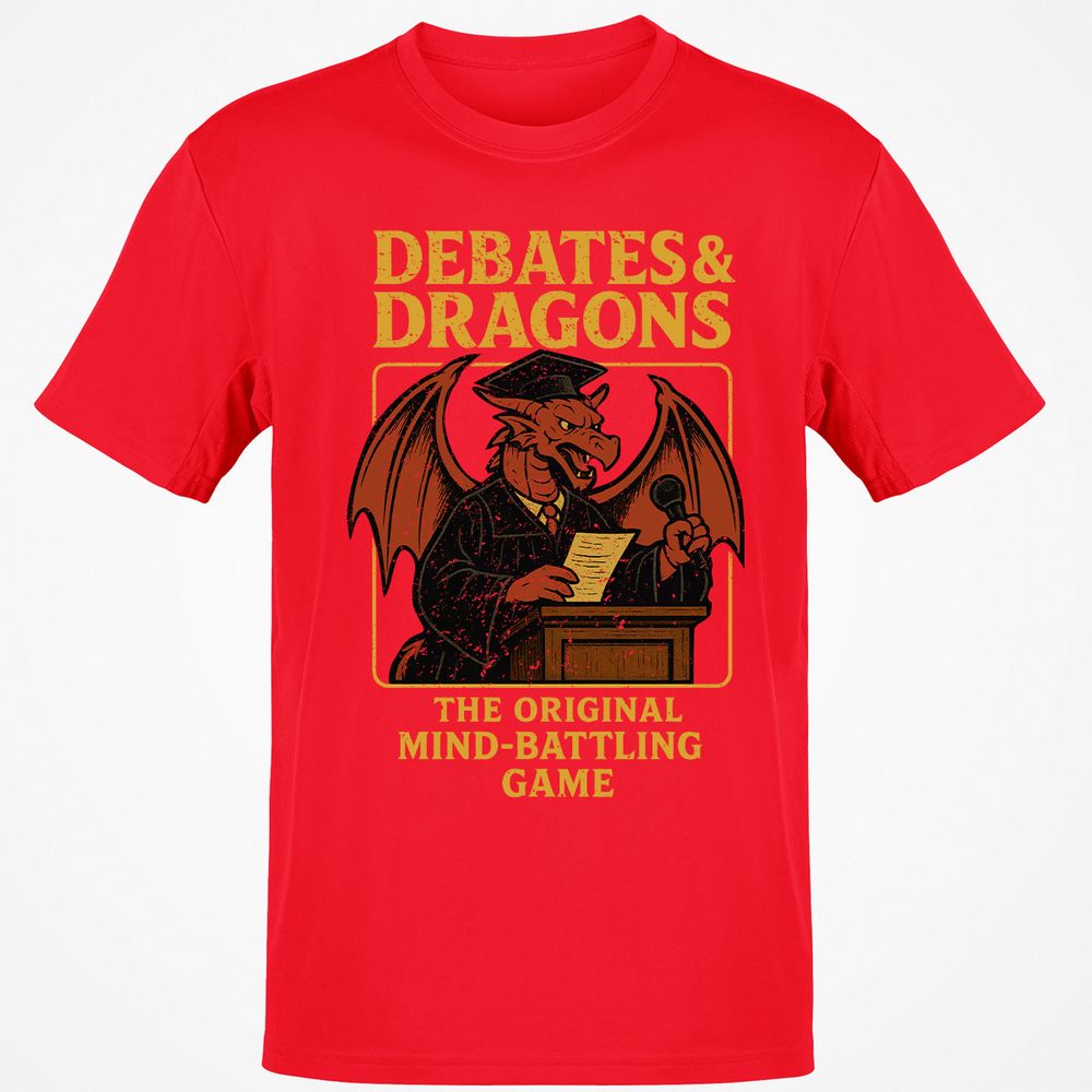 Debates & Dragons Classic Unisex T-Shirt - Red - 10