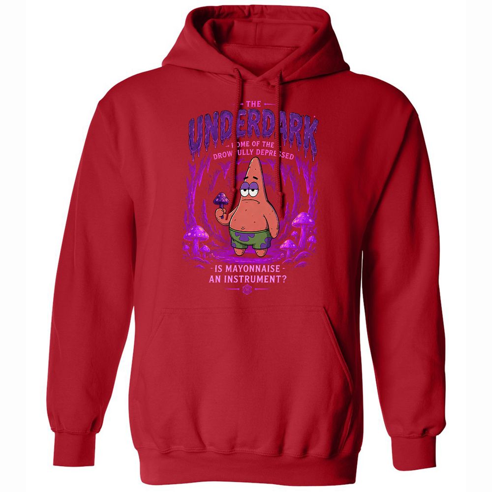 The Underdark Classic Unisex Hoodie - Red - 10